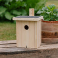 Budka dla ptaków, naturalna, dł.: 19 cm szer.: 19 cm wys.: 22 cm