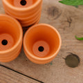 Doniczki z terakoty 4/5 cm, 12 sztuk