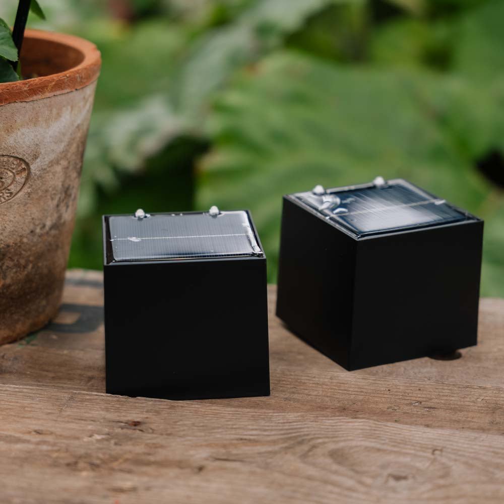 Lampa solarna Cube Up and Down, zestaw 2 sztuk