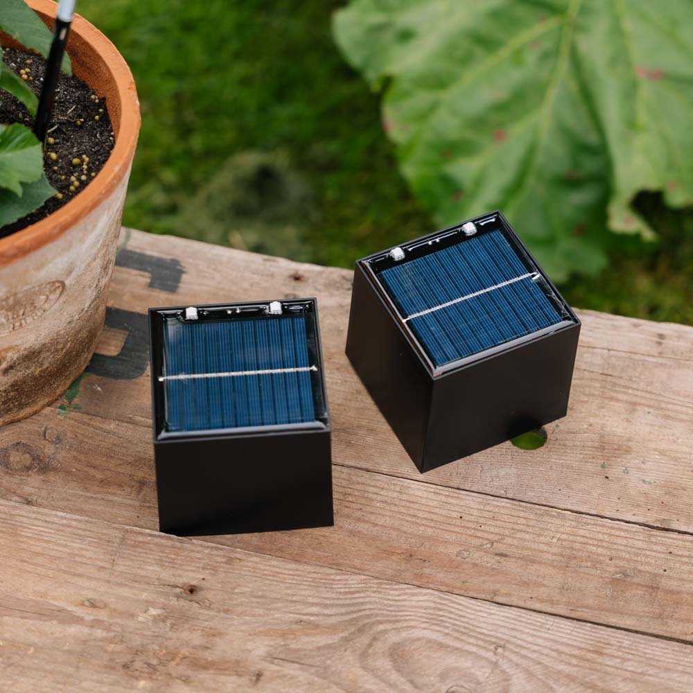 Lampa solarna Cube Up and Down, zestaw 2 sztuk