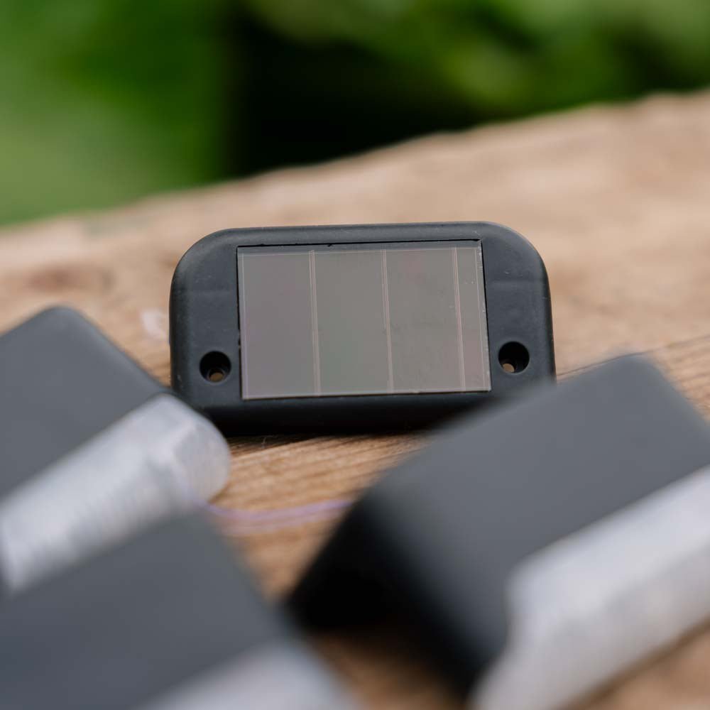 Lampy solarne LED na schody, 4 sztuki