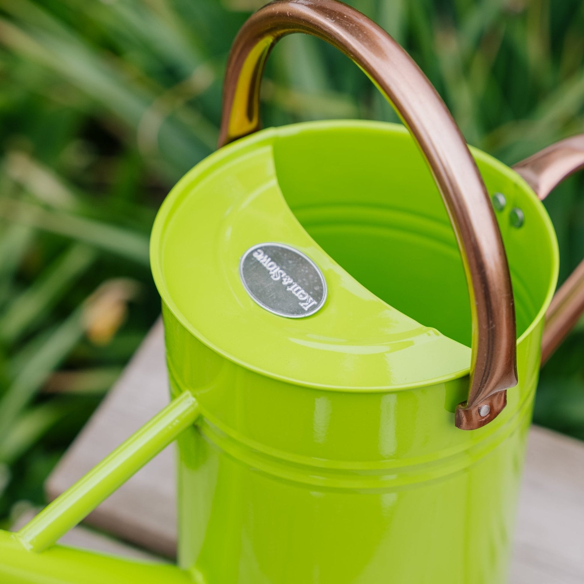 Metalowa konewka 4,5 L, zielona