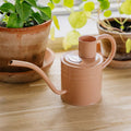Metalowa konewka do wnętrz, 1 l, różowy blush