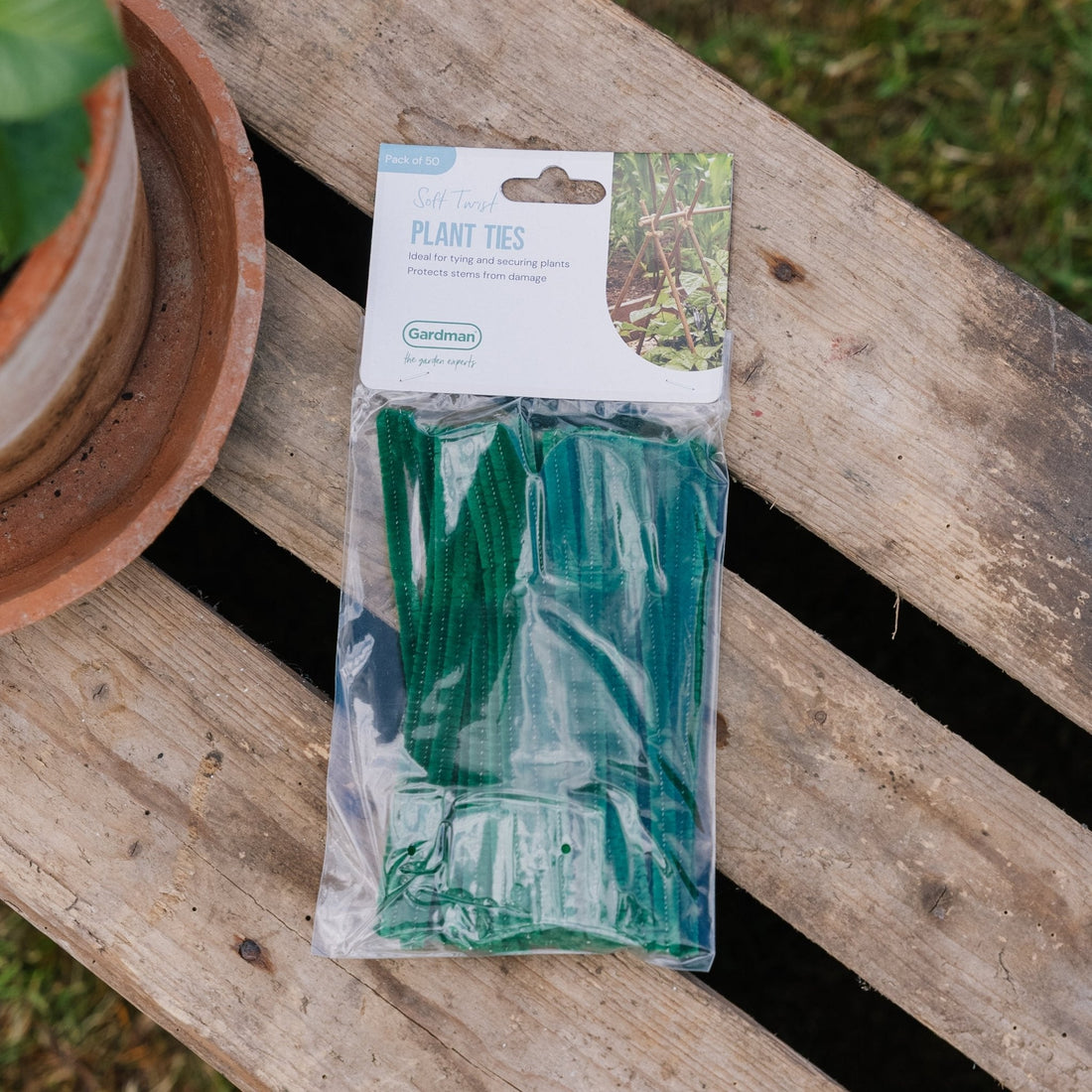 Miękkie opaski skręcane, 15 cm, 50 szt.