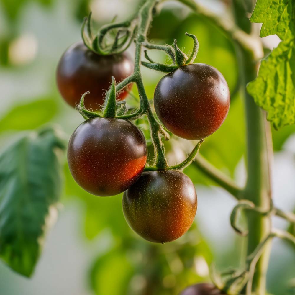 Nasiona pomidora koktajlowego 'Black Cherry' - 10 nasion ekologicznych