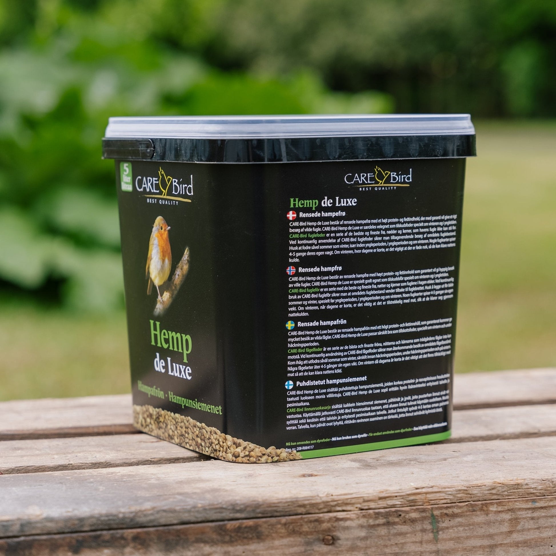 Pokarm dla ptaków, Hemp de Luxe, 5 L