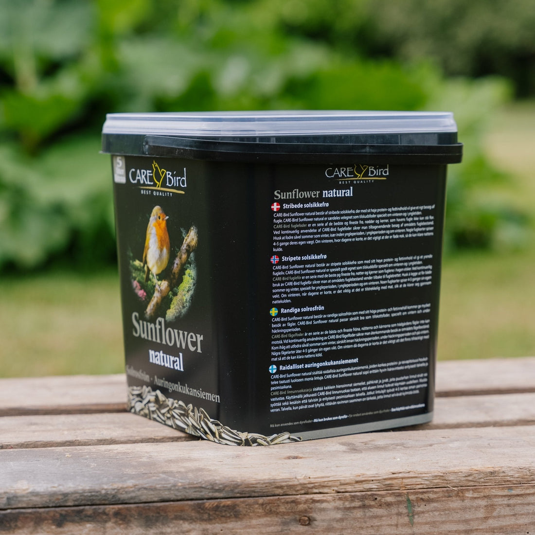 Pokarm dla ptaków, Sunflower natural, 5 L