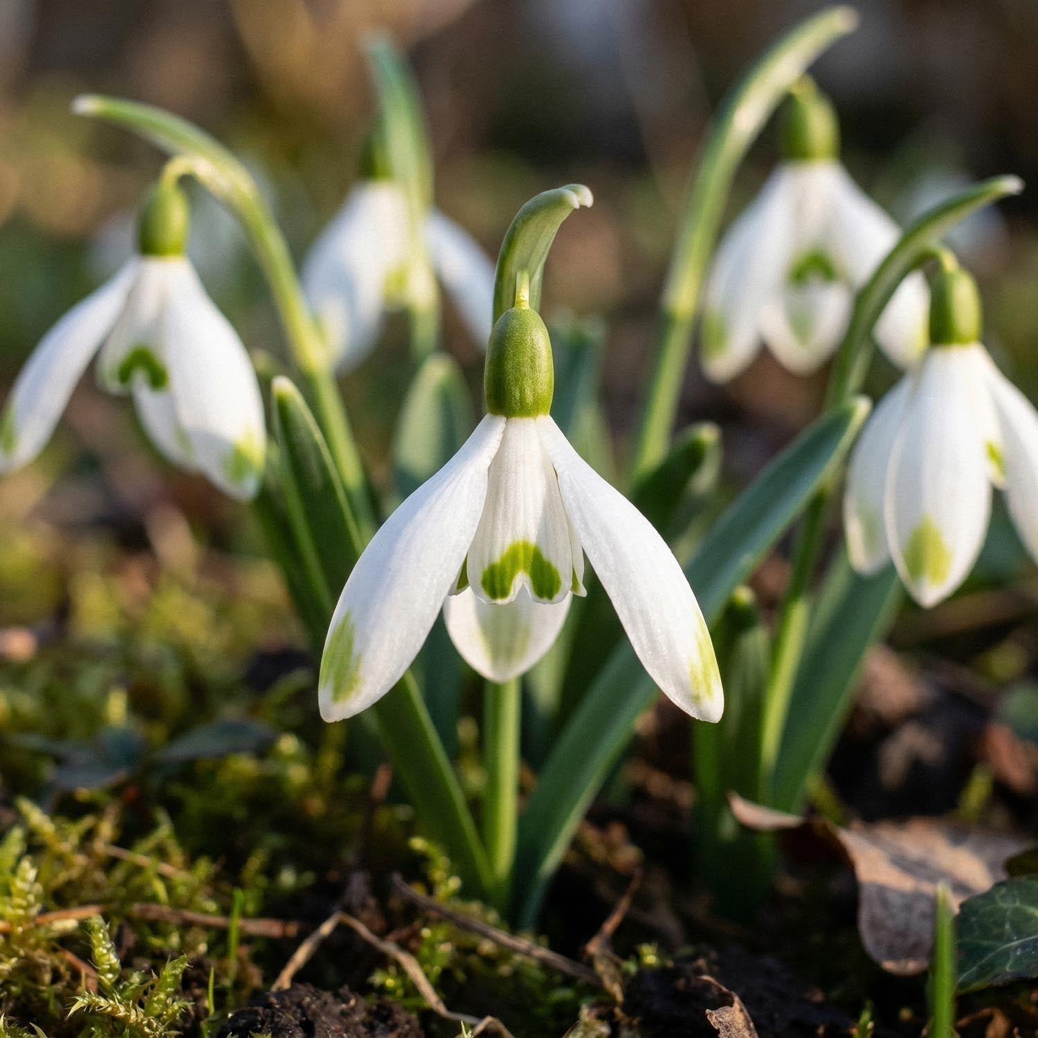 Przebiśnieg, Galanthus 'Viridapice'