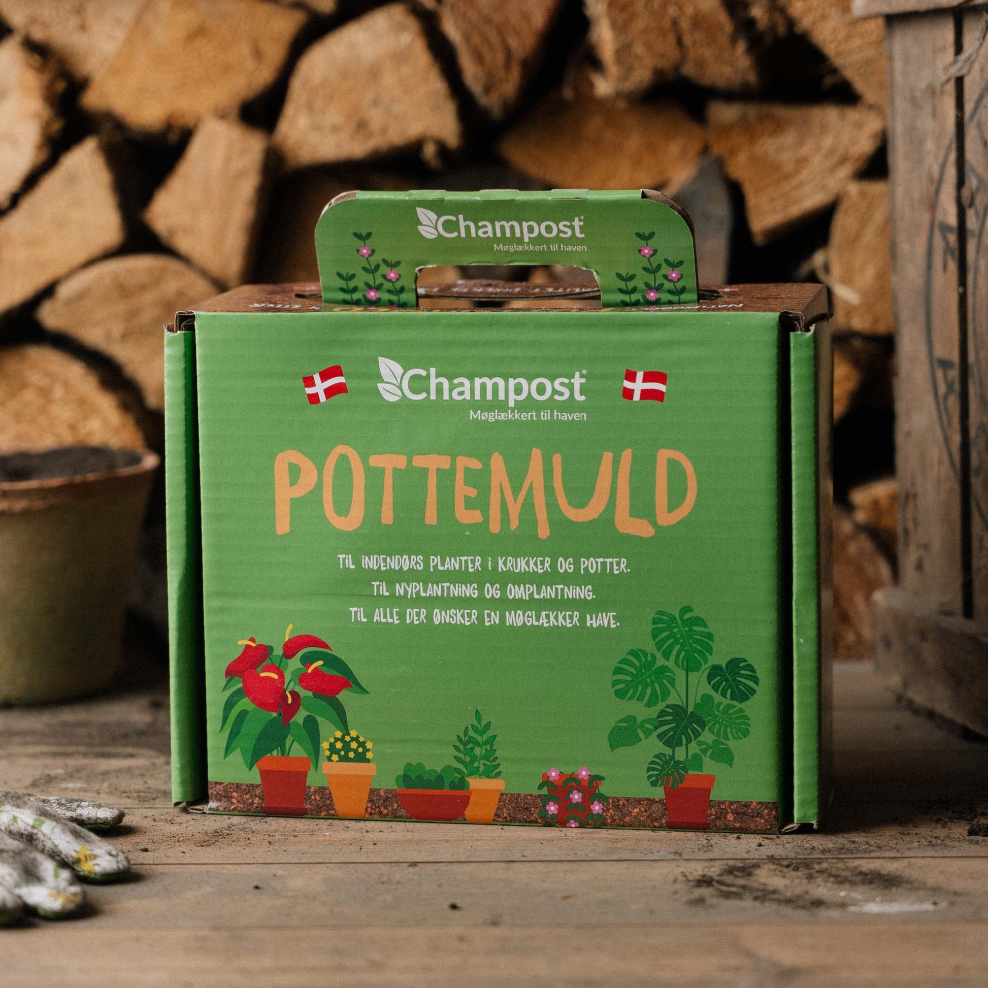 Ziemia doniczkowa Champost w kufrze - 4L
