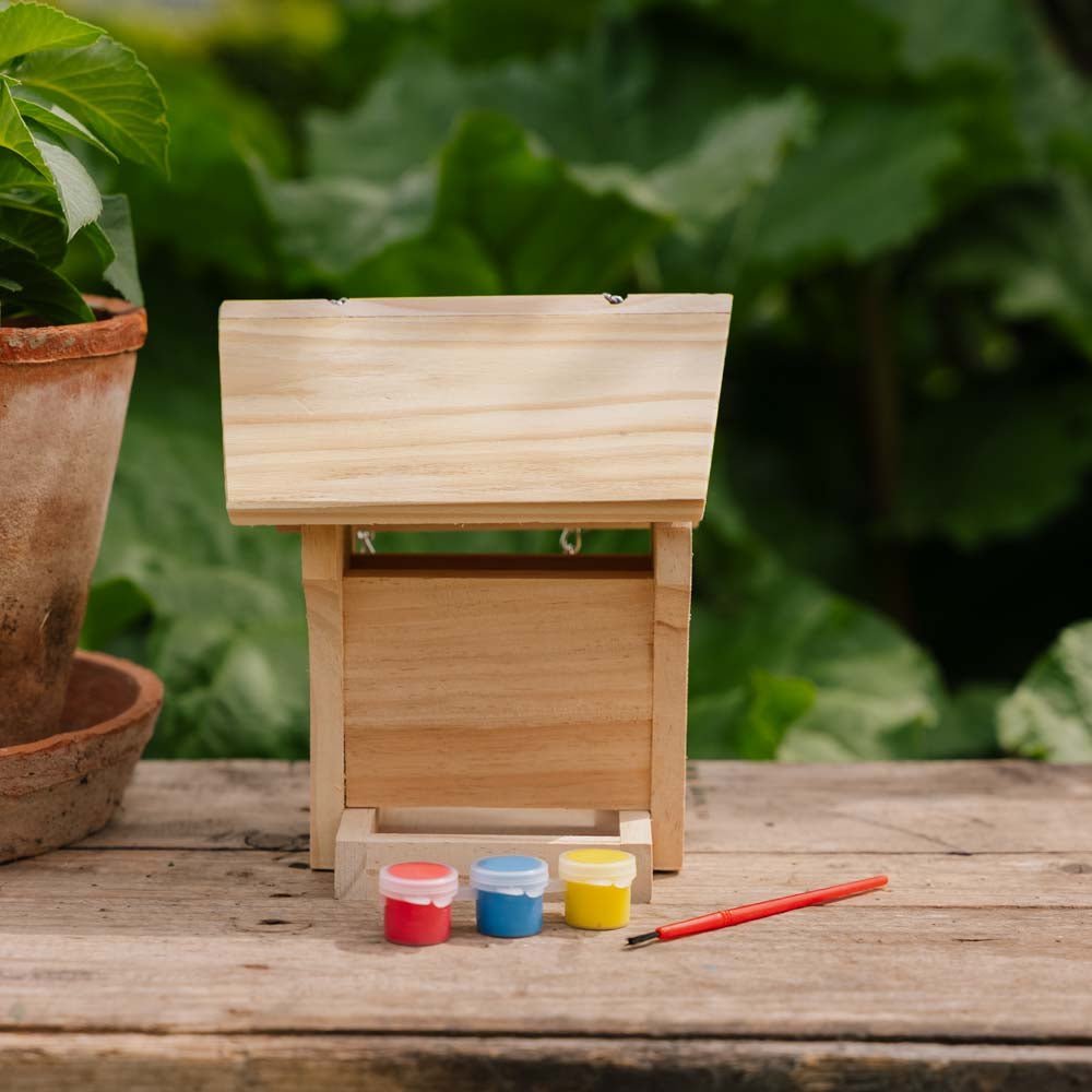 Zrób to sam - karmnik dla ptaków do pomalowania